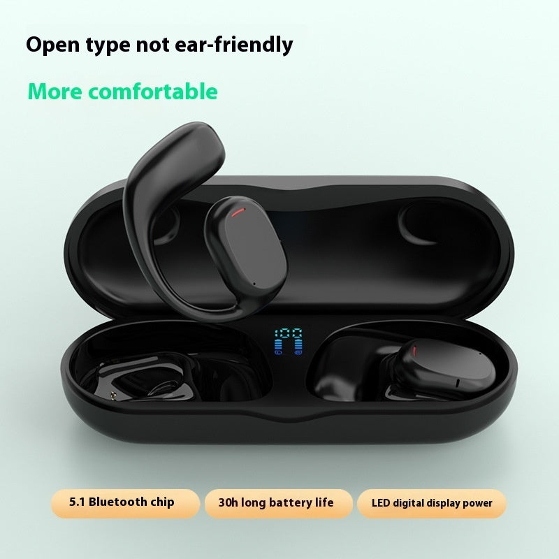Wireless Ear Hook Bone Conduction Non In-ear High Sound Quality Bluetooth Headset